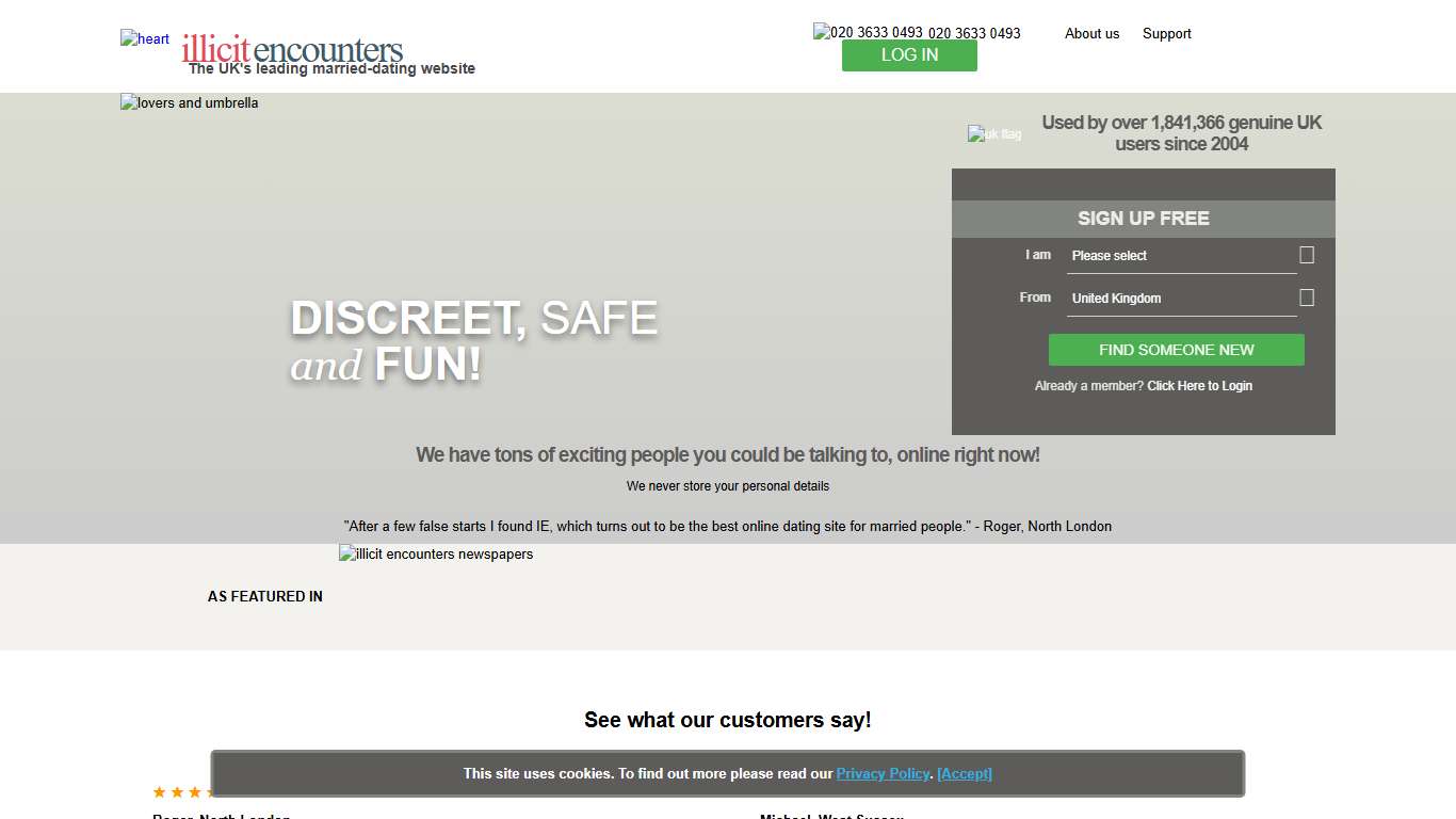 Recommended Site - Married Dating UK - Illicit Encounters® - Extra marital affairs and dating